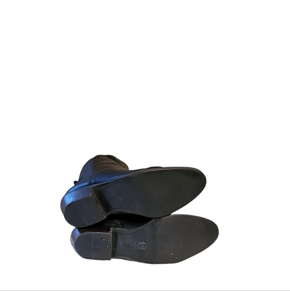 Women Vintage Leather Black Ankle Boots By Coach Size 10B/Women Designer Boots/ - Picture 8 of 8